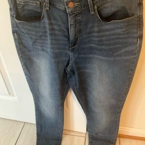 Signature Dark Blue Women's Skinny Jeans